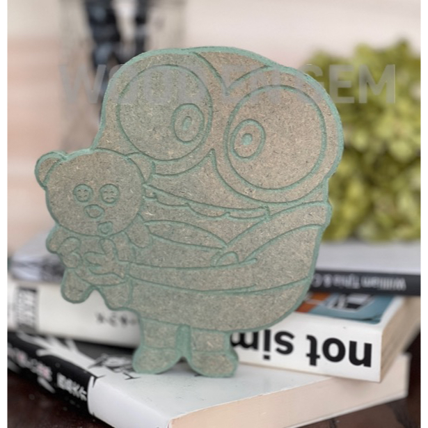 

DIY Wood Character Painting Kit Melukis Mainan Anak Hampers Souvenir Kayu Karakter Bob Minion Kartun