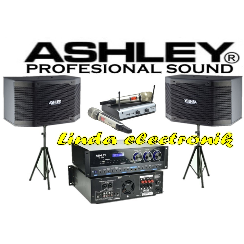 paket karaoke ashley k2310 ashley ka6000 ashley voice 1 original