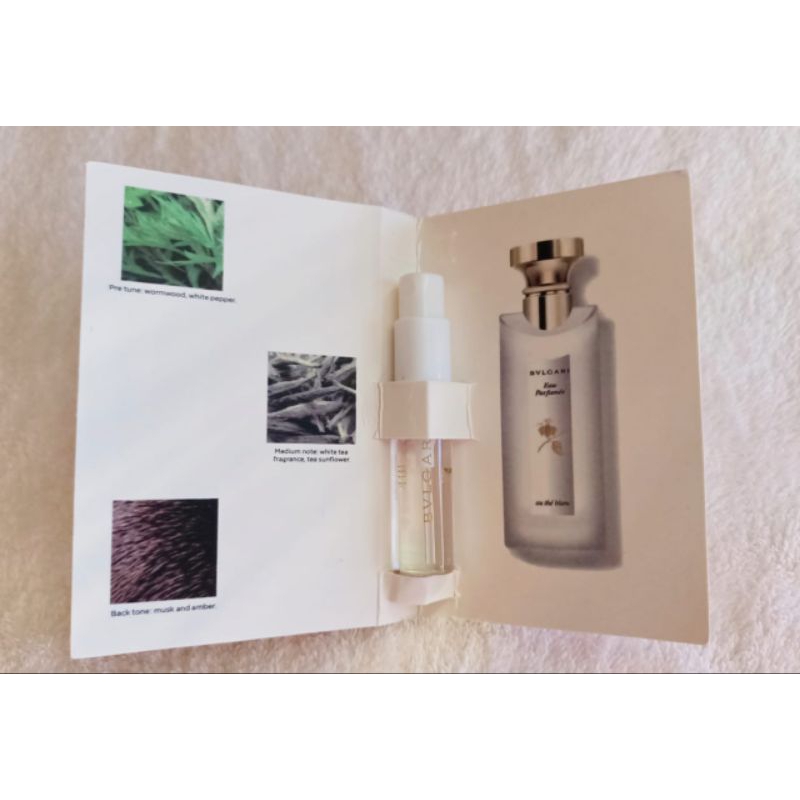 Bvlgari eau Parfumée au thé blanc - 2ml vial parfum P-06