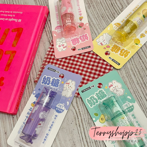 

CORRECTION TAPE TWINGGO BENTUK PERMEN MANIS KODE TG-B7823 TIPE-X ROLL ALAT TULIS