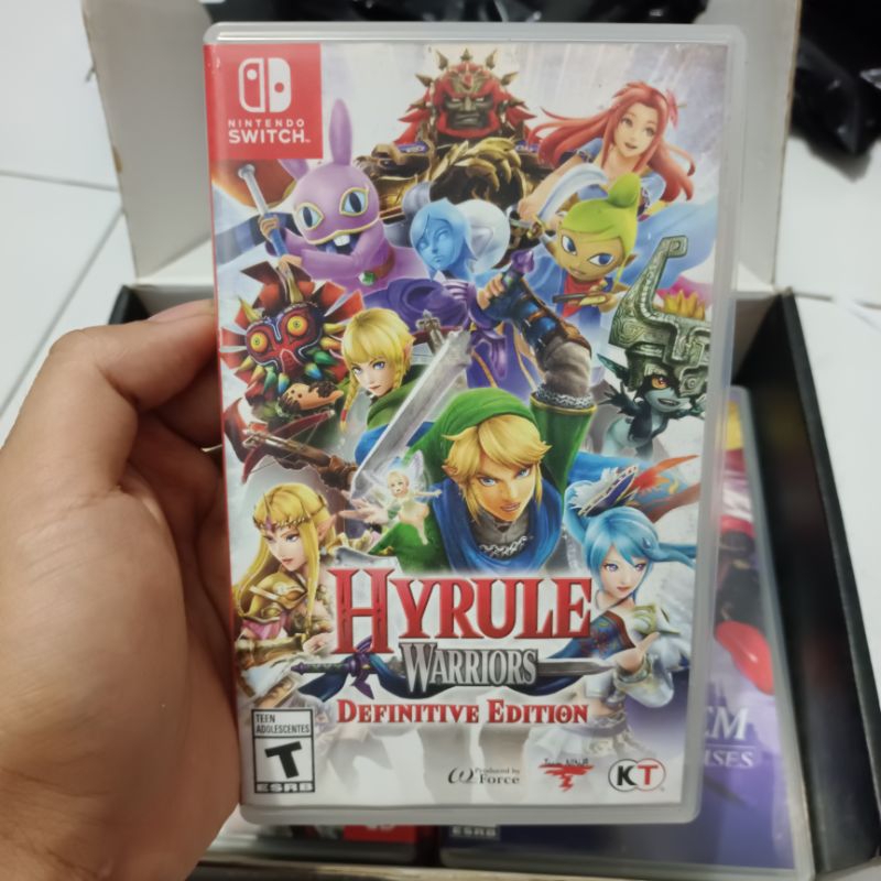 hyrule warriors definitive edition switch