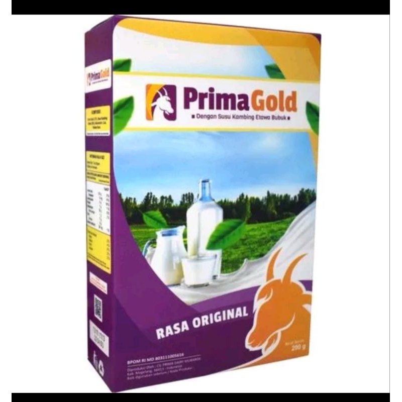

Prima Gold susu kambing etawa