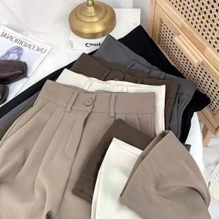 HAWARI FASHION - ZIVANY LOOSE PANTS - CELANA KULOT CRINKLE HIGHWAIST WANITA CULLOTE PANT - HIGHWAIST PANTS - KULOT CRINKLE PREMIUM - WIDE LEG PANTS CULLOTE HIGHWAIST