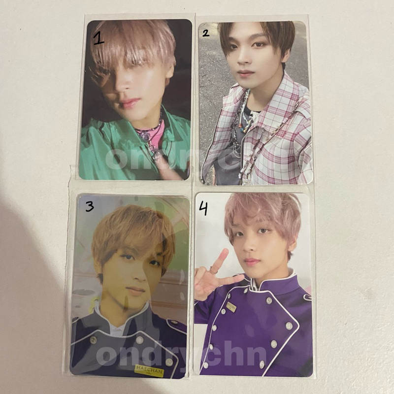 PHOTOCARD(PC) HAECHAN FAVORITE NCT 127 CATHARSIS VER CHILLING SG22 KEYCARD