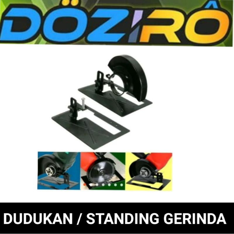 dudukan gerinda tangan / stand holder gerinda 4&quot; doziro