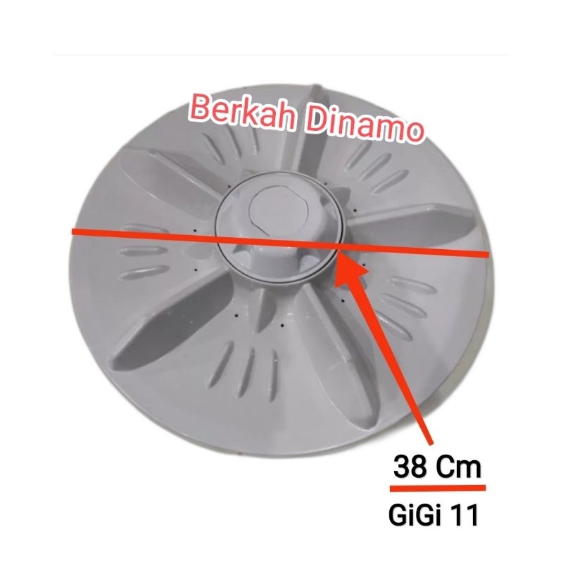 Pulsator Mesin Cuci POLYTRON Zerometic / Zerometik Untuk PAW 95511 MW Mesin Cuci  Polytron Paw95511 Zero Matic