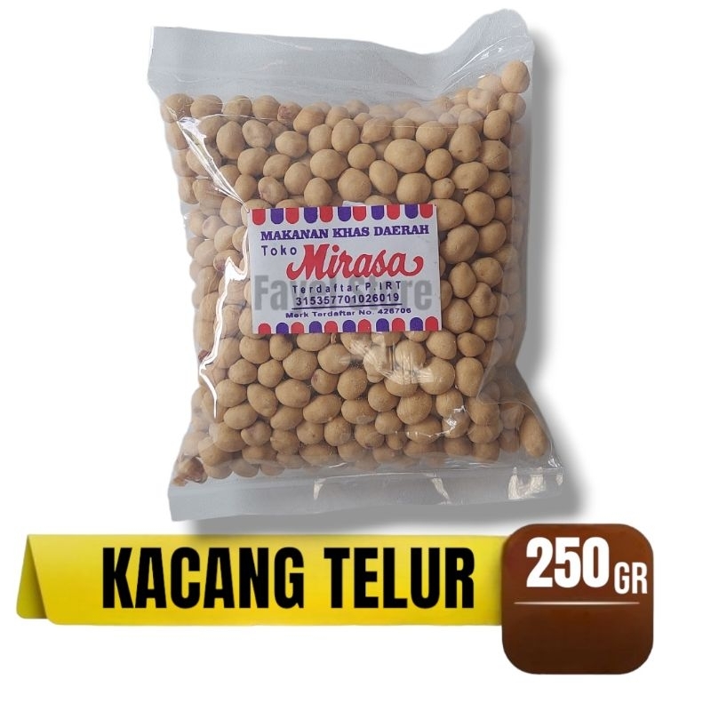 

Kacang Telur Oven Premium Mirasa Madiun 250