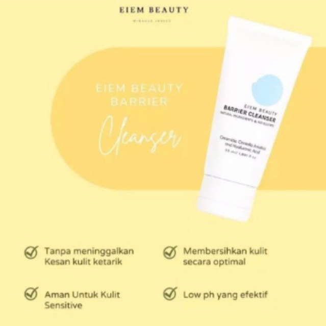 [ READY STOCK ] EIEM BARRIER CLEANSER | FACIAL CLEANSER