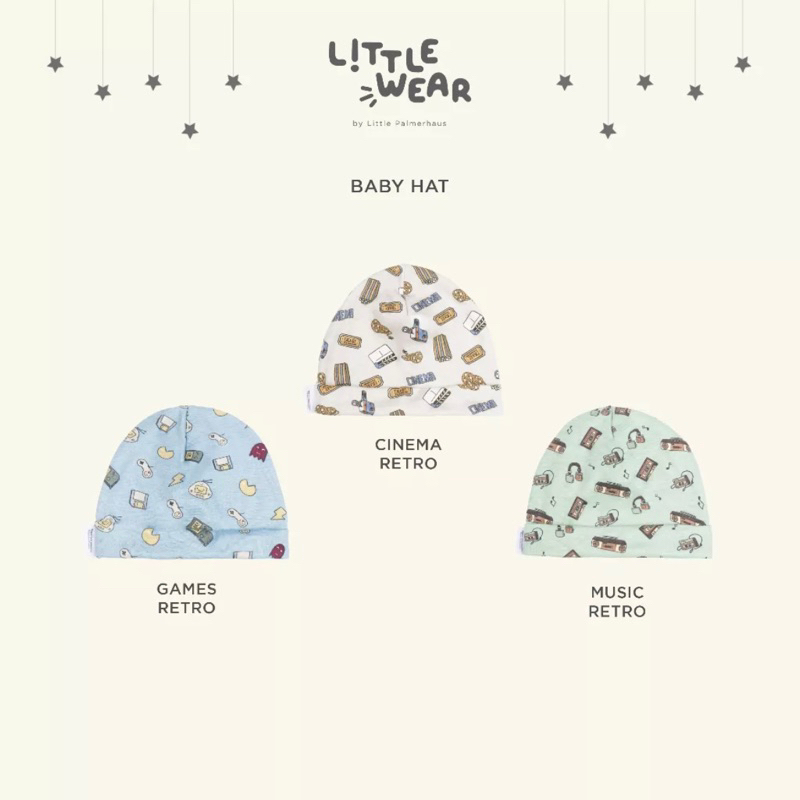 Topi Bayi (Panda Hat/Foxy Hat/Little Wear) Little Palmerhaus