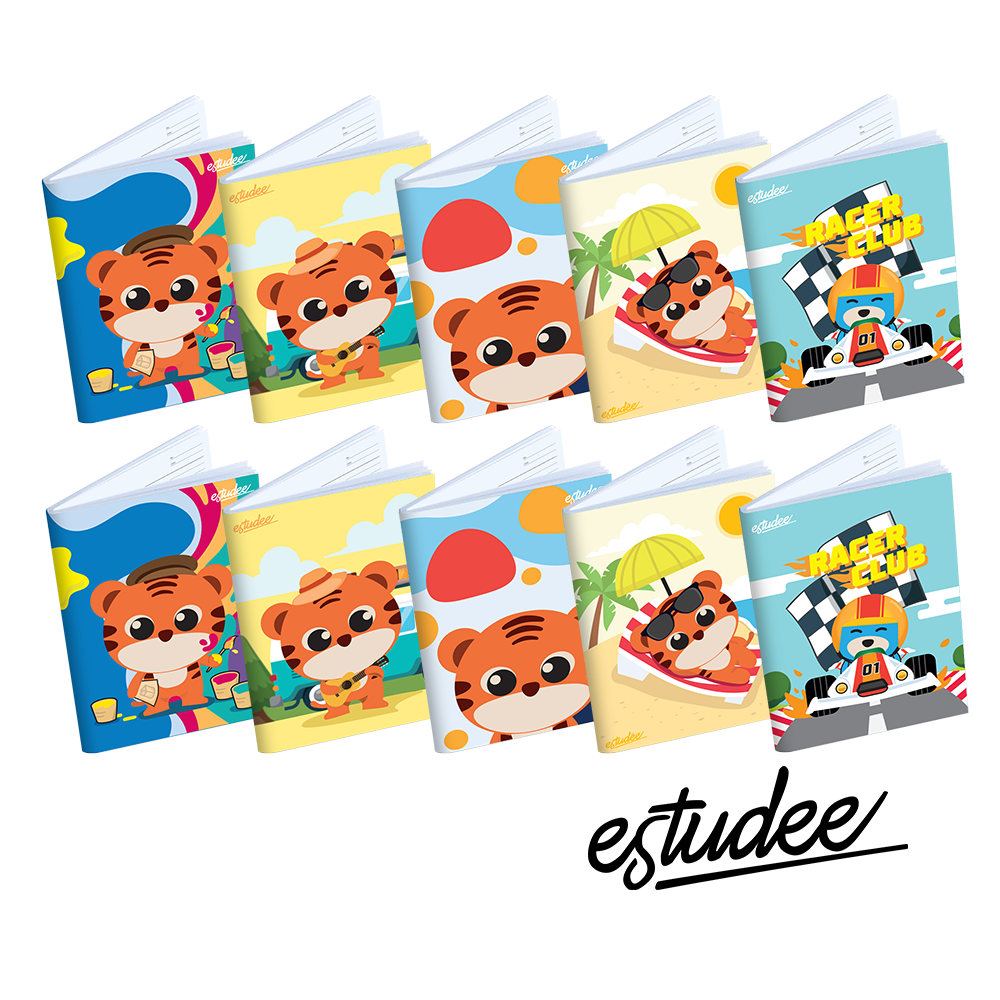 

Gramedia Bogor - Estudee - Buku Kwarto Isi 58 Halaman 10 Pcs Motif Animal