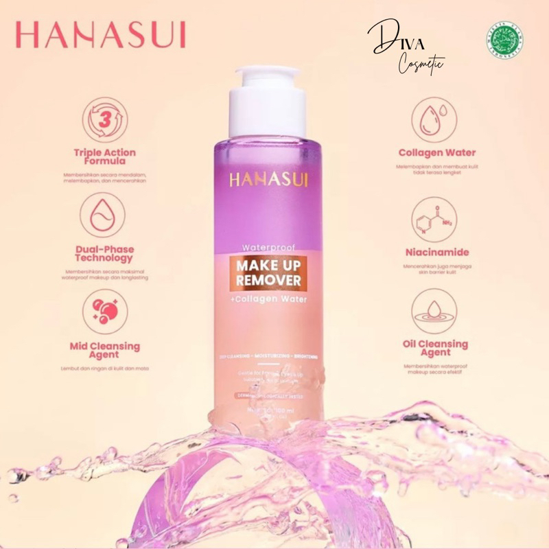♥️DIVA♥️ HANASUI Makeup Remover+Collagen