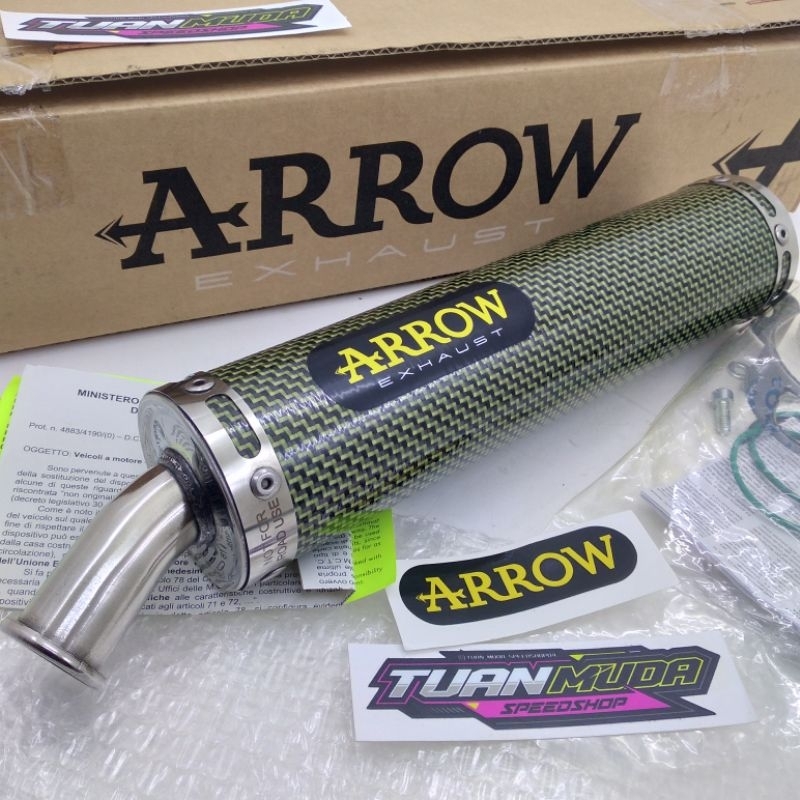 selencer arrow 2t knalpot ninja r rr nsr original