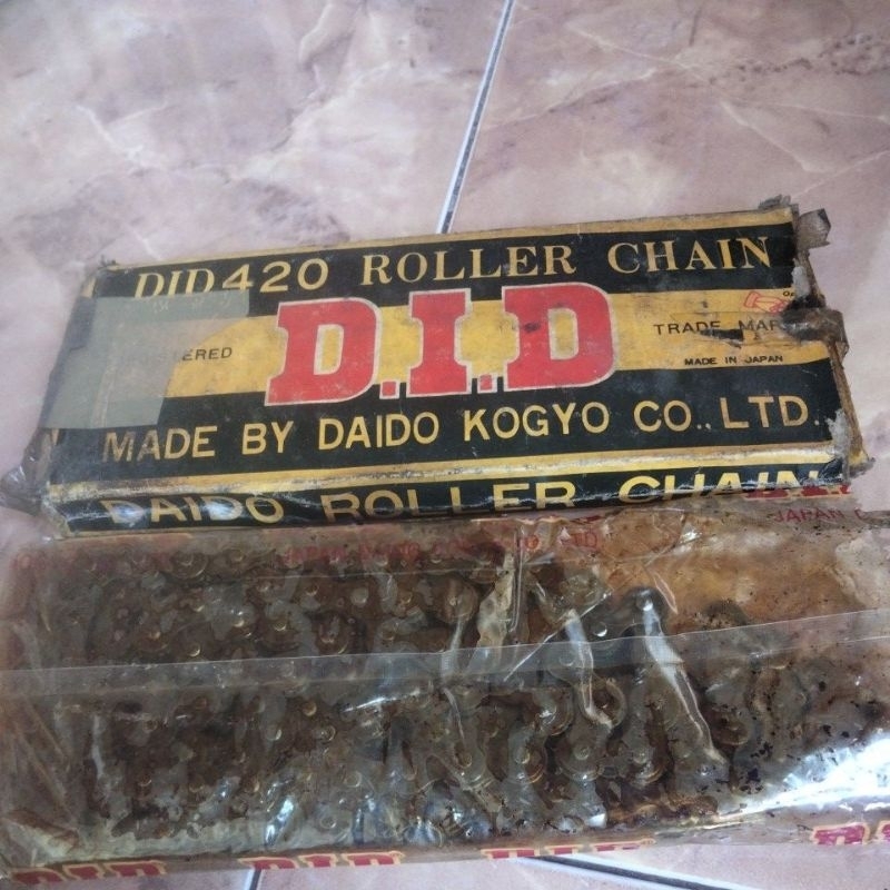 RANTAI MOTOR DID UKURAN 420-100L