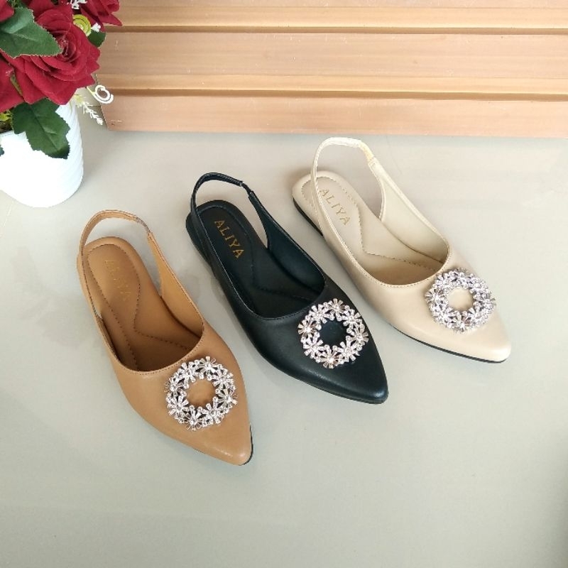 Aliyashoes Calista Sandal Flat Wanita