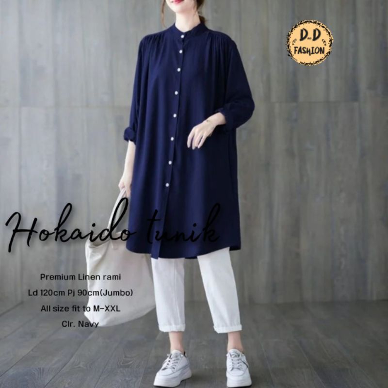 HOKAIDO LONG TUNIK JUMBO LD 120 cm TERBARU