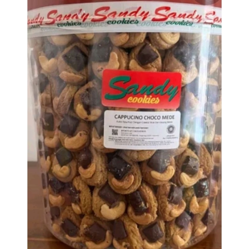SANDY COOKIES CAPPUCINO CHOCO MEDE