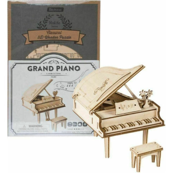 

Promo Robotime 3D Puzzle DIY Classical Grand Piano Model Alat Musik Diskon