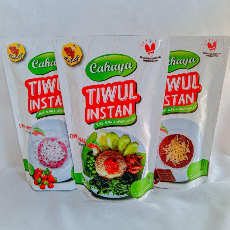 

Tiwul Instan / Tiwul Aneka Rasa / makanan / pandan/strowberry/ubi ungu/gula jawa/cokelat/original