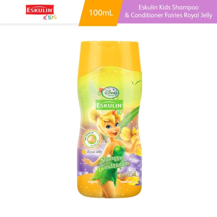 Eskulin Kids Tinkerbell Shampoo &amp; Conditioner Royal Jelly 100mL