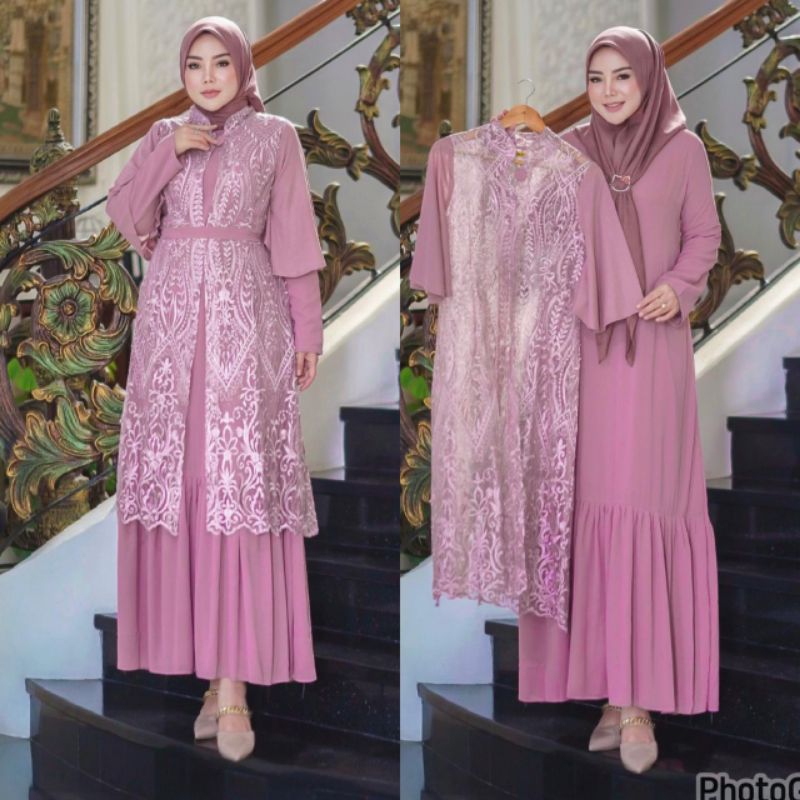 NEW ARRIVAL//LALISA DRESS CARDI 2 INI 1//SERAGAMAN KELUARGA//BAJU PESTA LAMARAN//KEBAYA WISUDA//KEBAYA MODERN//KEBAYA ORIGINAL//KEBAYA BALI//BAJU LEBARAN//BAJU KONDANGAN//BY PELANGI JAYA//MDHBROTHER