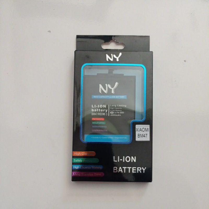 BATERAI BATRE XIAOMI REDMI 3 REDMI 3S REDMI 3 PRO REDMI 3X REDMI 4X BM47 BM 47 DOUBLE POWER BRAIN PO