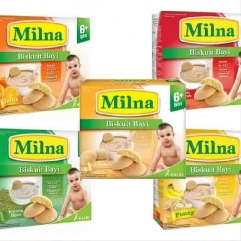 milna biskuit bayi 6 - 12 bulan