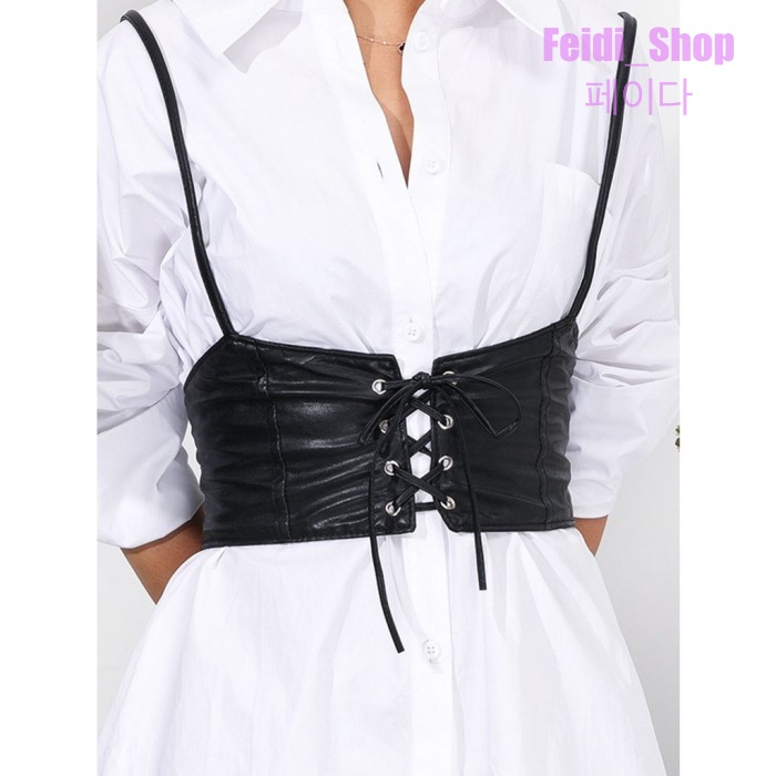 Ikat Pinggang Rompi Korset Karet Elastis Belt Outer "VEST2"