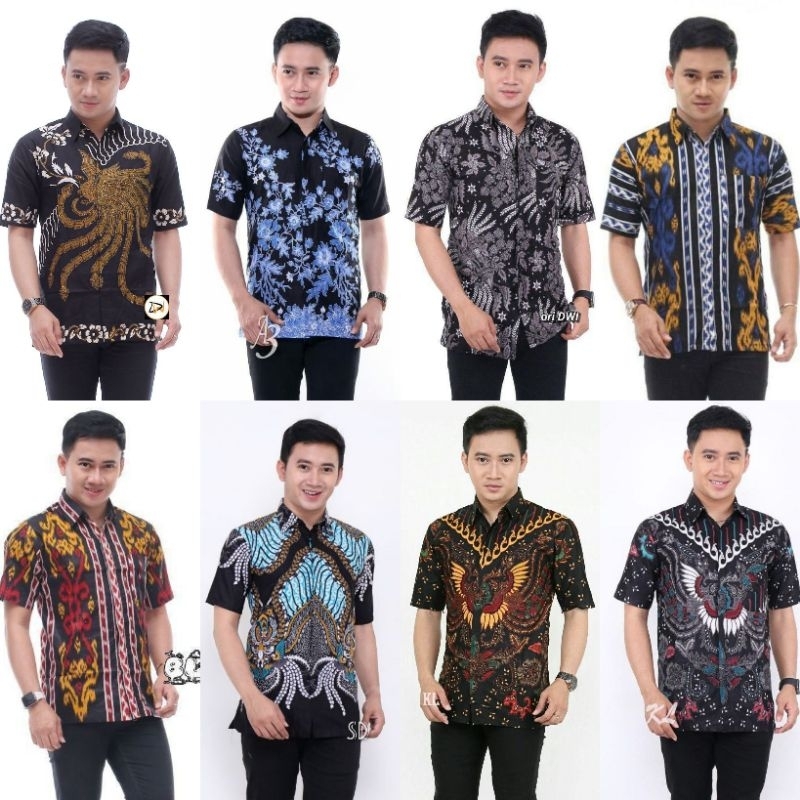 KEMEJA HEM BATIK TERVIRAL TOP 1 DI SHOPEE