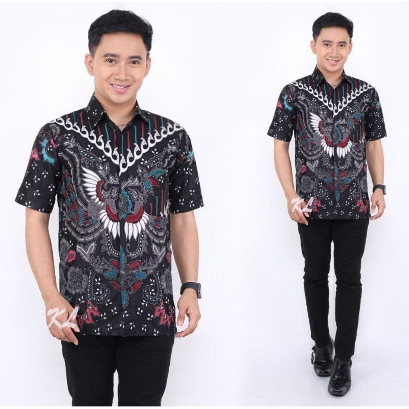 KEMEJA HEM BATIK TERVIRAL TOP 1 DI SHOPEE