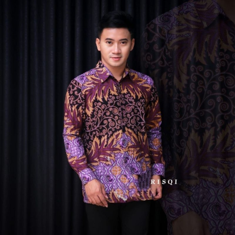 KEMEJA BATIK PRIA MURAH M.L.XL BAJU COWOK