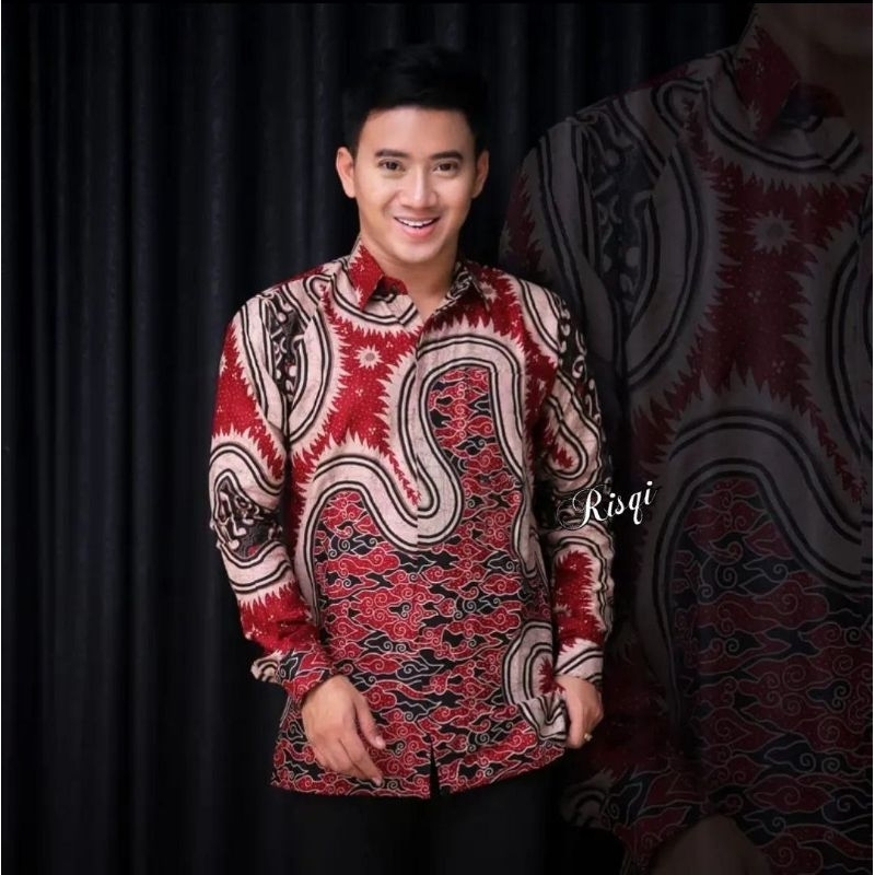 KEMEJA BATIK PRIA MURAH M.L.XL BAJU COWOK