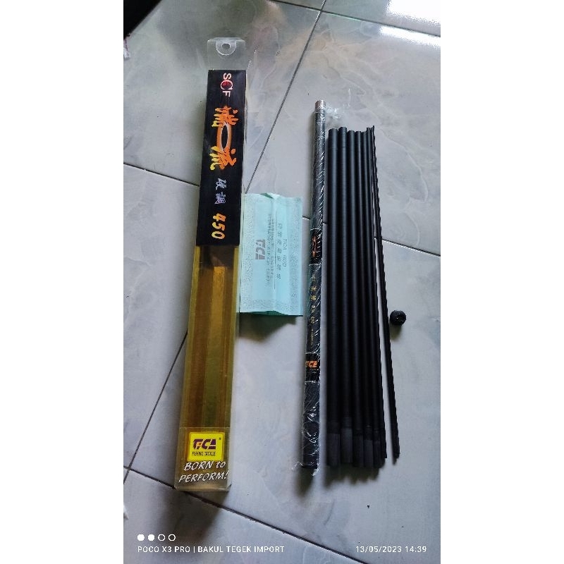 tegek tica lawasan ruas 53cm action medium ke medium hard