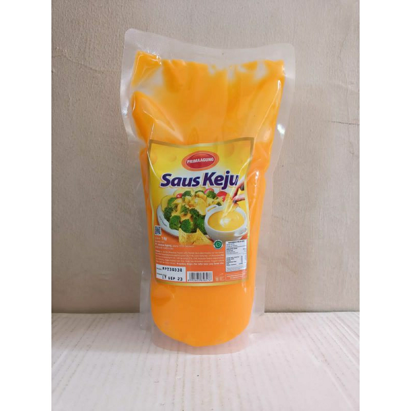 

cheese sauce saus prima agung keju 1 kg - prima agung saus keju 1 kg