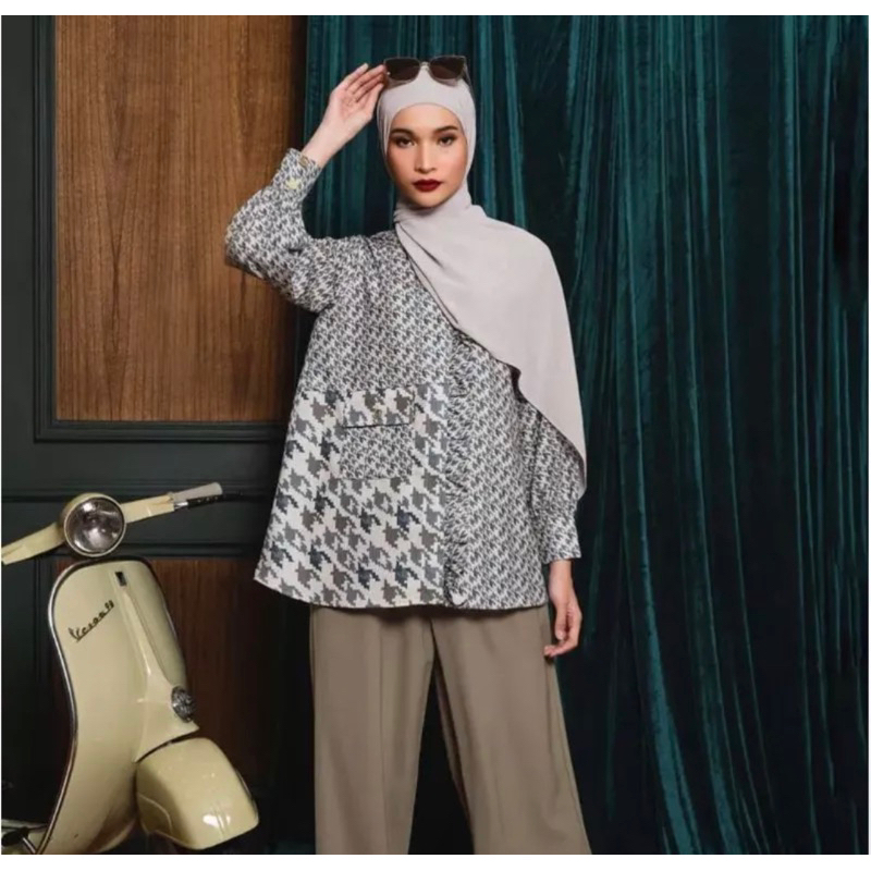 ZS CHROMATICA NAURA BLOUSE SIZE L