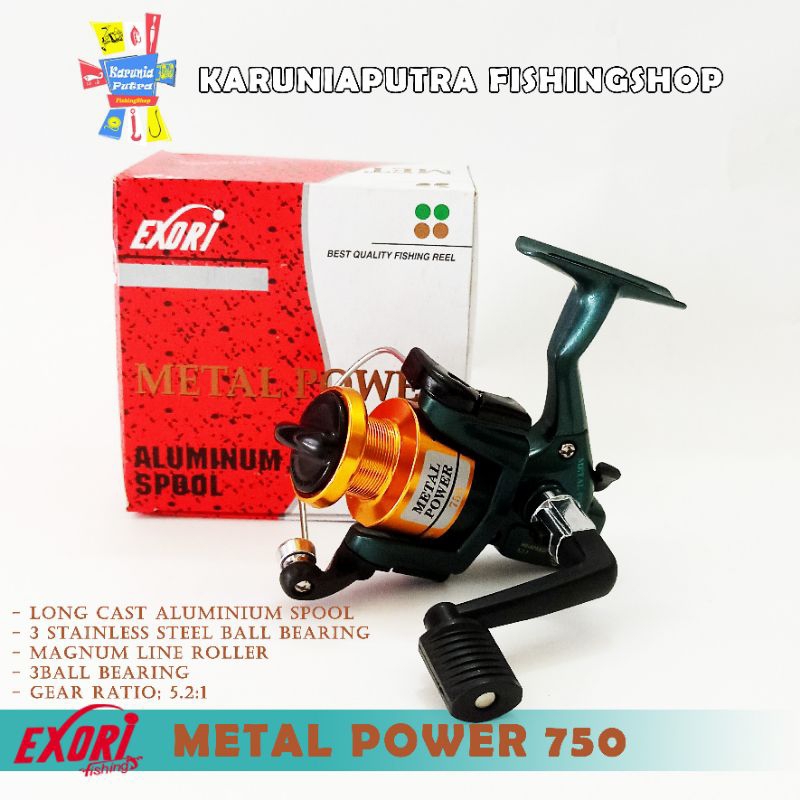 Reel Exori Metal Power 750FD Aluminium Spool