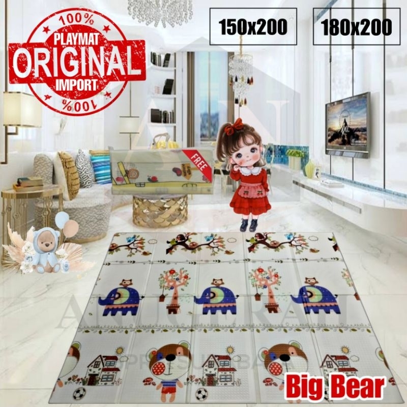 SPEEDS PLAYMAT XPE FOAM 180X200CM TEBAL 8MM / PLAYMAT PREMIUM / BABY PLAYMAT / TIKAR LIPAT / KARPET LIPAT