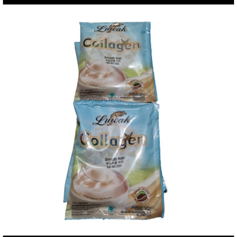 

Kopi Luwak White Koffie Collagen Renceng 10 sachet