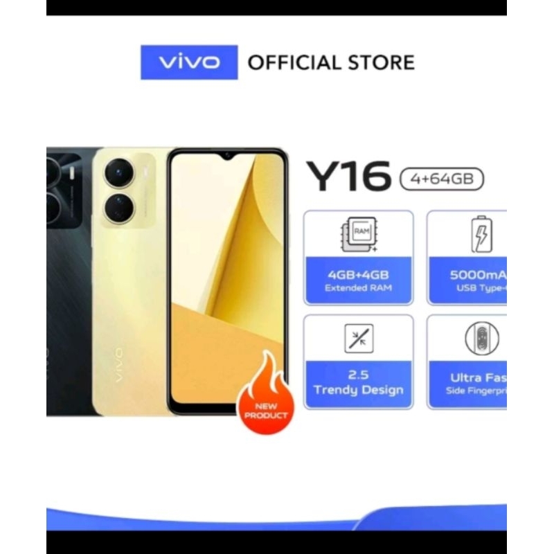 Vivo Y16 Ram 4/64 GB