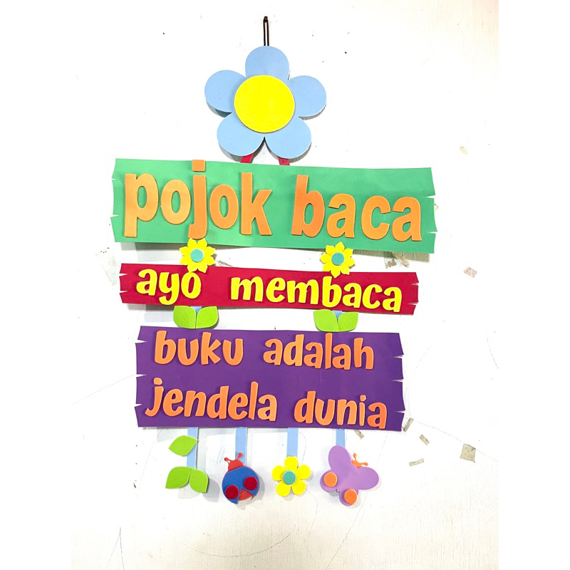 

Hiasan Kelas Ruang baca/pojok baca