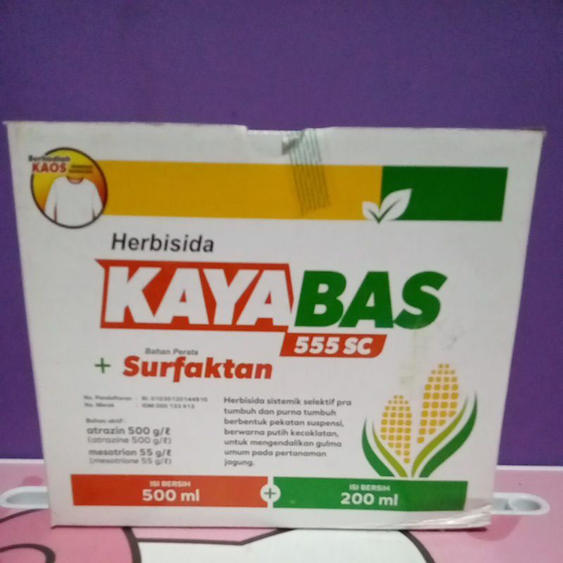 Herbisida KAYABAS 500ML (555 SC)