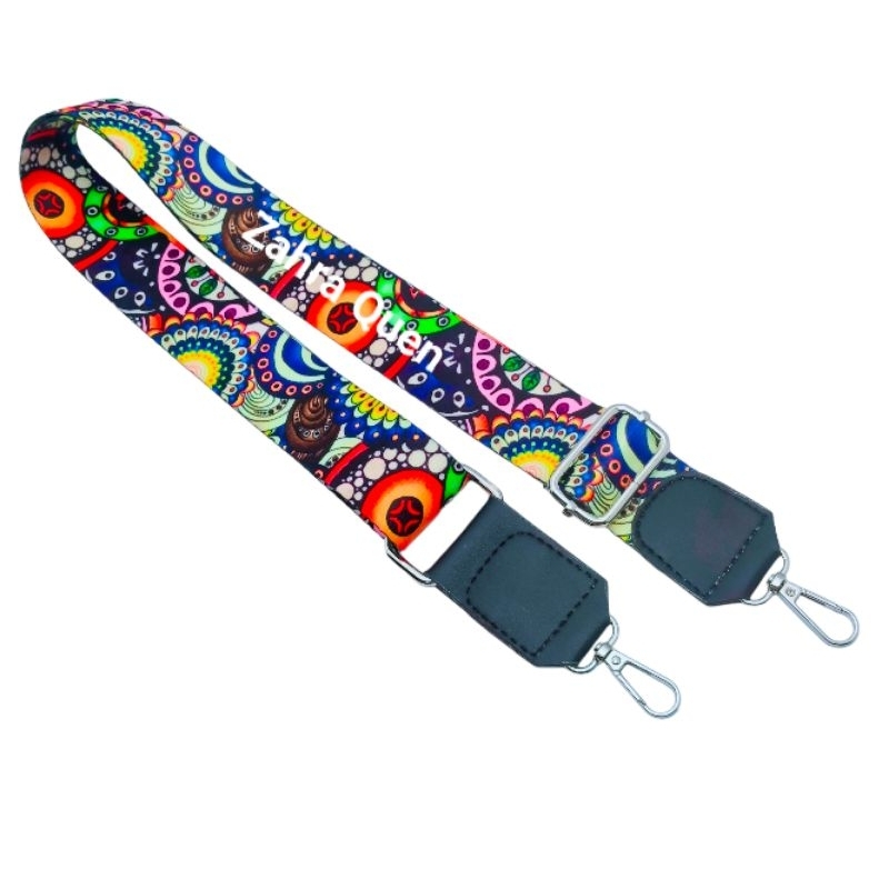 shoulder strap motif Colourful ukuran panjang 120 cm