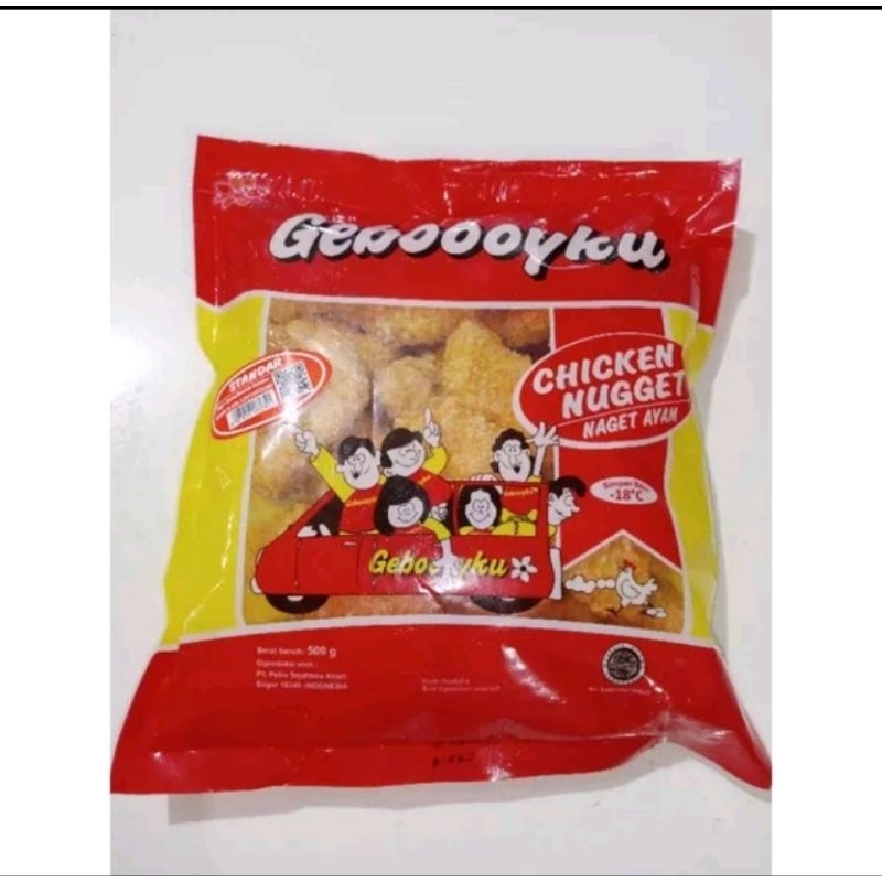 

GEBOOOY nugget ayam 500gr