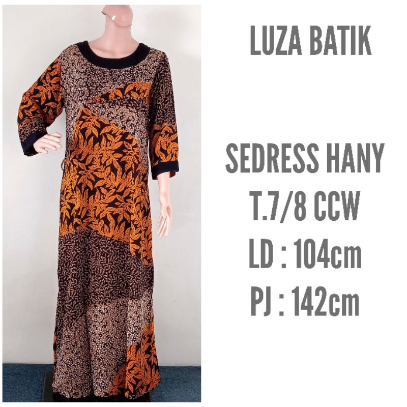 SEDRESS BATIK BY LUZA (TULIP BATIK)