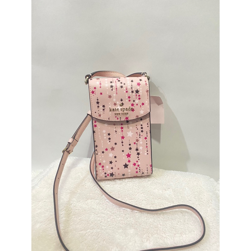 Kate spade north south flap phone crossbody