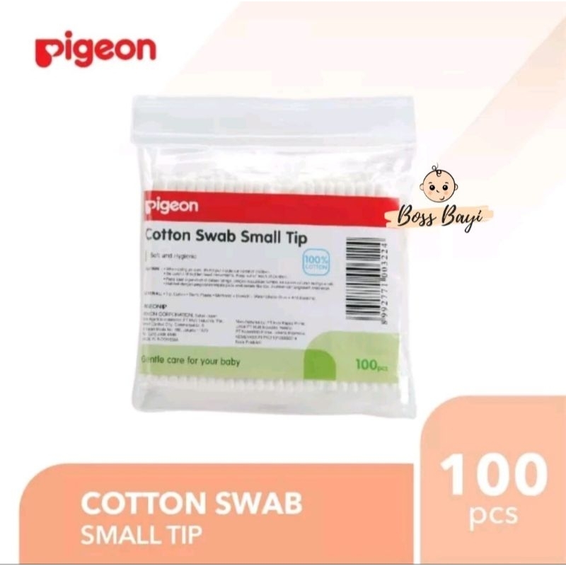 PIGEON - Cotton Swab Small Tip 100's / Cotton Bud Bayi