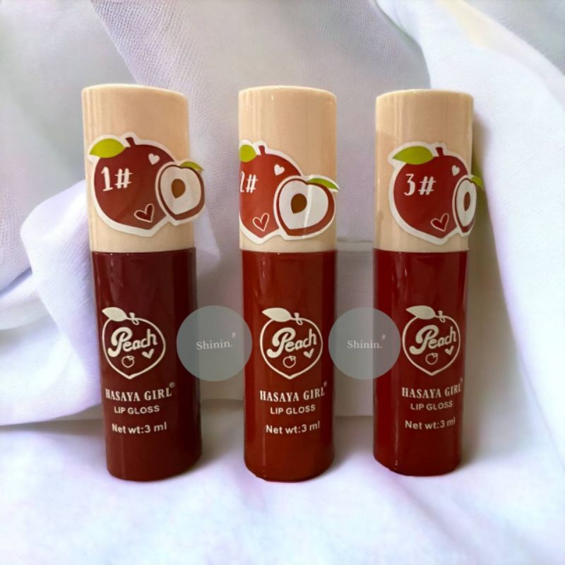 Lipgloss hasaya girl peach original thailand 112