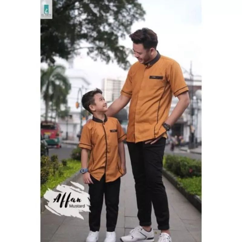 Koko Affan Couple Anak Dan Ayah ORIGINAL EL-FATH