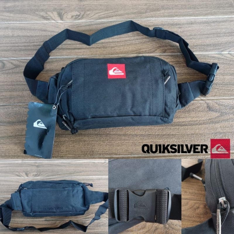 Waist bag Tas Selempang Kompek Quiksilver Import Hight Quality Pria Cowok