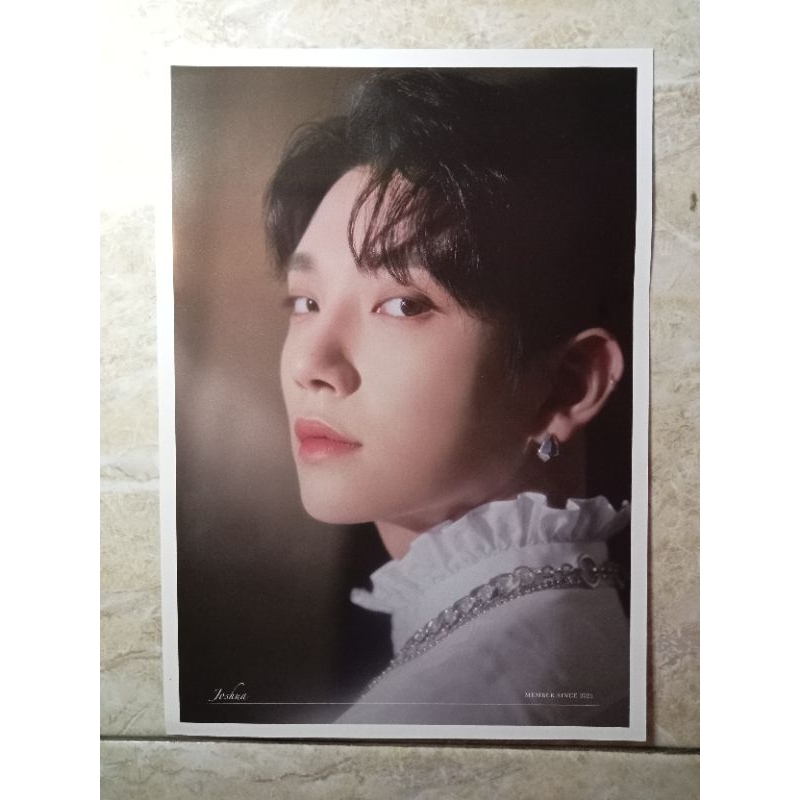 JOSHUA seventeen postcard social club season greeting official pledis