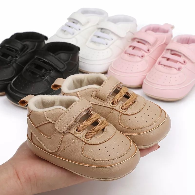 Sepatu Bayi Laki laki Perempuan Umur 0-12 Bulan Sepatu Prewalker Bayi Laki laki Perempuan 0 6 12 14 Bulan Baby Shoes Laki Laki Perempuan Umur 1 Tahun HK012